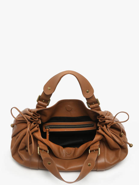 Sac Porté épaule Icone Cuir Gerard darel Marron icone DBS01410 vue secondaire 4