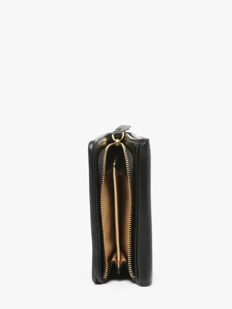 Wallet Leather Nat et nin Black vintage LOTTI other view 1