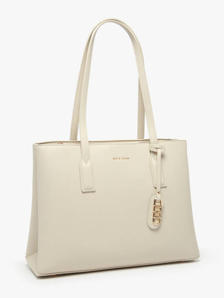 Sac Porté épaule Saffiano David jones Beige saffiano CM7468 vue secondaire 2