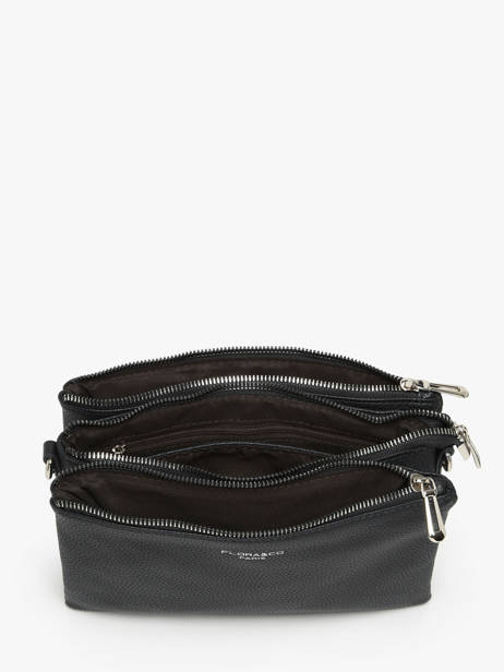 Sac BandouliÃ¨re Grained Miniprix Noir grained H6995 vue secondaire 2