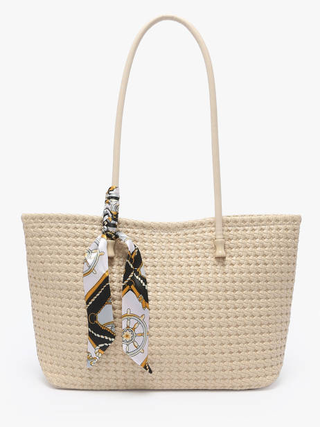 Shoulder Bag Braided Miniprix Beige braided A9113