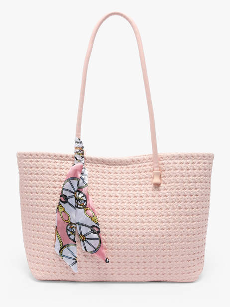 Shoulder Bag Braided Miniprix Pink braided A9113