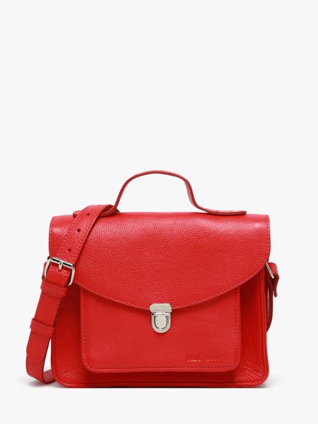 Sac Bandoulière Mon Amour Cuir Paul marius Rouge mon amour GEORGAMO