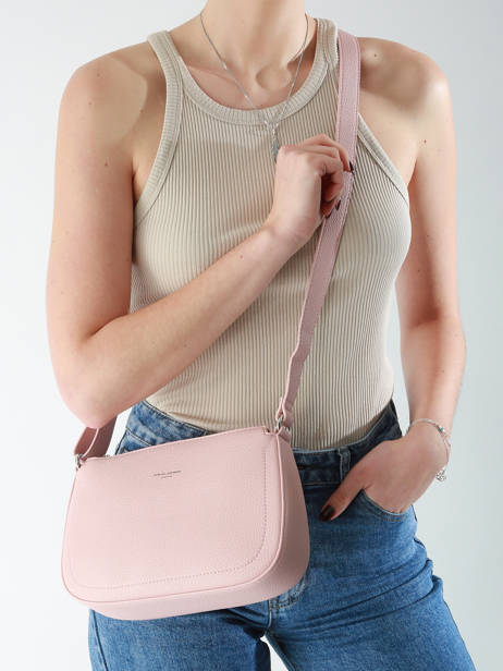 Sac Bandoulière Alpes David jones Rose alpes CM6708H vue secondaire 1