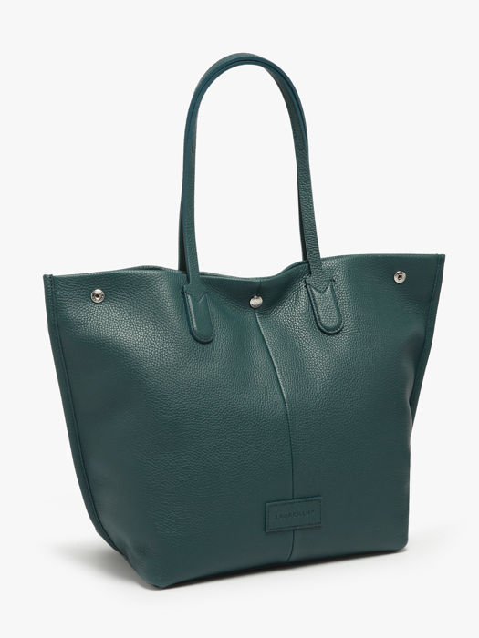 Longchamp Essential cuir Besaces Bleu