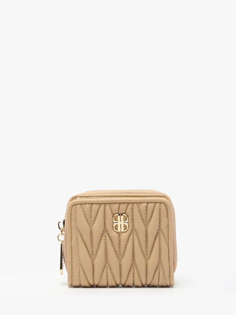 Portefeuille Compact Isabelle Laurent david Beige ld wallets 7