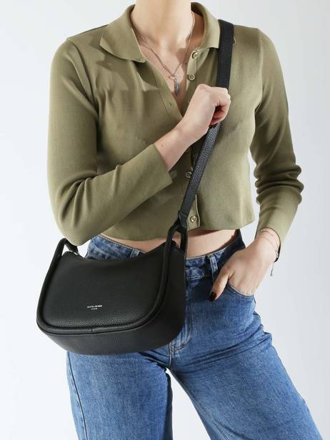 Sac Bandoulière Gent David jones Noir gent CM7164A vue secondaire 1