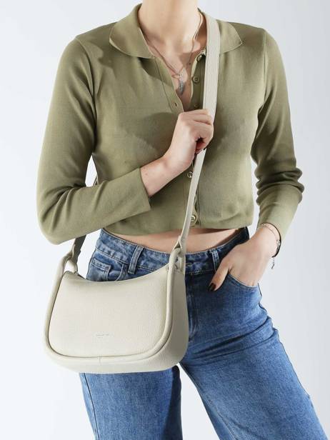 Shoulder Bag Gent David jones White gent CM7164A other view 1