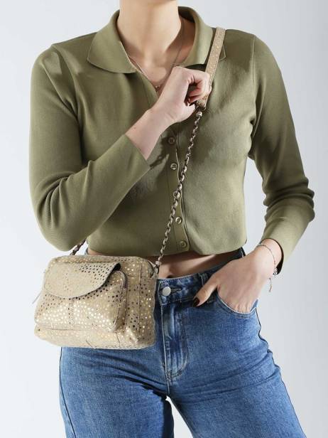Crossbody Bag Pieces Beige naina 17063358 other view 1