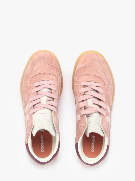 Sneakers Goal En Cuir Coolway Rose accessoires 7603184 vue secondaire 3