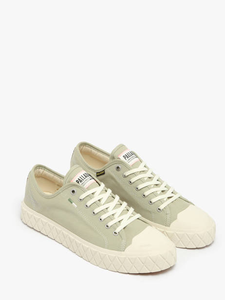 Sneakers Palladium Vert men 74447247 vue secondaire 2