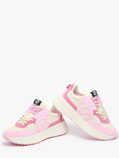 Sneakers In Leather No name Pink women CMKSDS5O other view 2