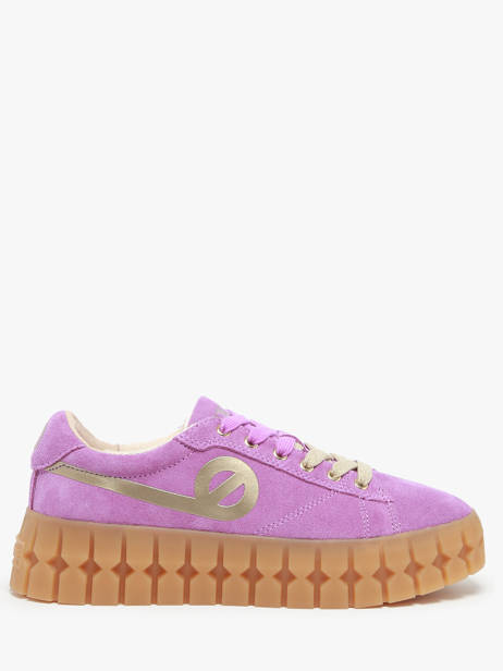 Sneakers Play En Cuir No name Violet women PLVS0440