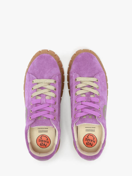 Sneakers Play En Cuir No name Violet women PLVS0440 vue secondaire 3