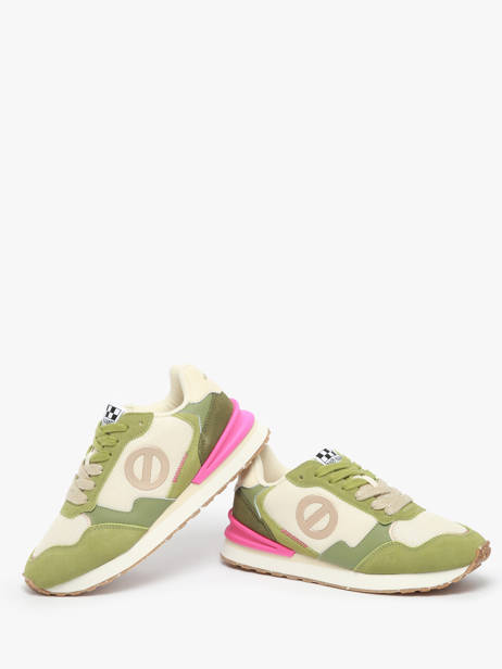 Sneakers Tova Runner En Cuir No name Vert women IPSMEN2Z vue secondaire 2