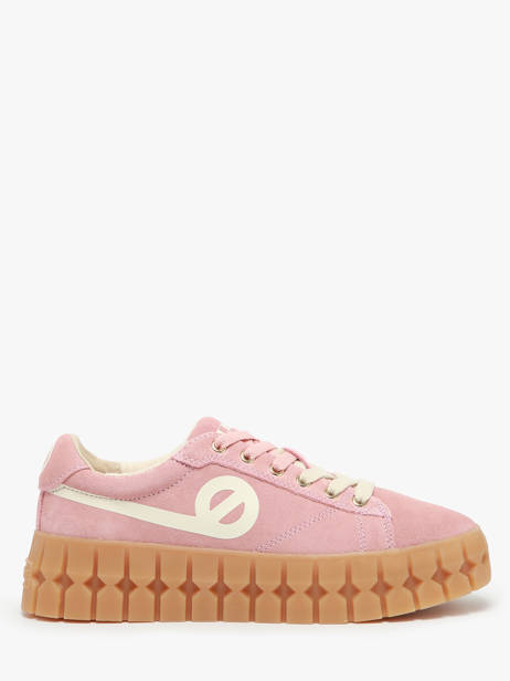 Sneakers Play En Cuir No name Rose women PLVS042Q