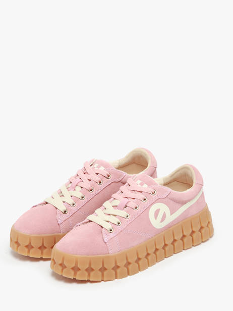 Sneakers En Cuir No name Rose women PLVS042Q vue secondaire 1