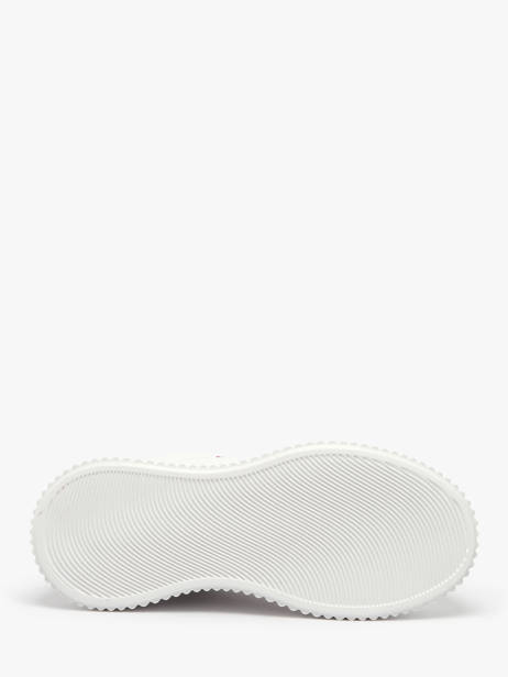 Sneakers En Cuir Karl lagerfeld Blanc women KL42314V vue secondaire 4