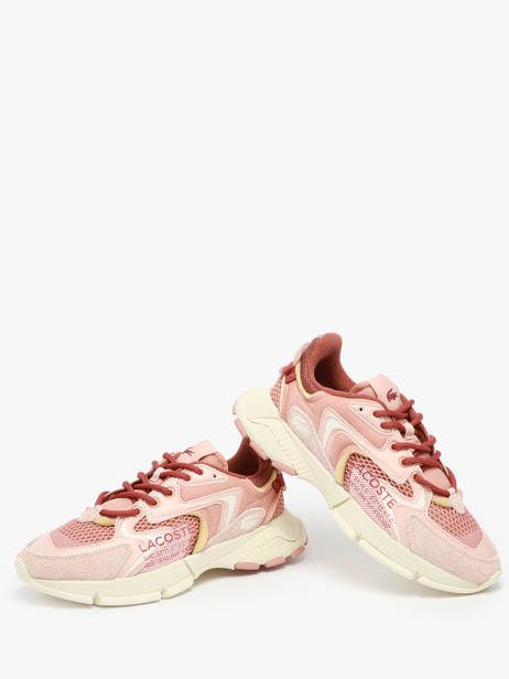 Sneakers L003 Neo Lacoste Rose women 9SFA0006 vue secondaire 2