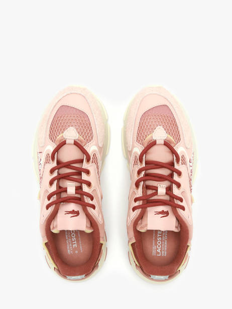 Sneakers L003 Neo Lacoste Rose women 9SFA0006 vue secondaire 3