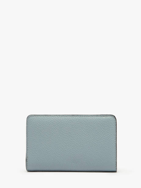 Compact Leather Ninon Zip Wallet Lancel Blue ninon A11123 other view 2