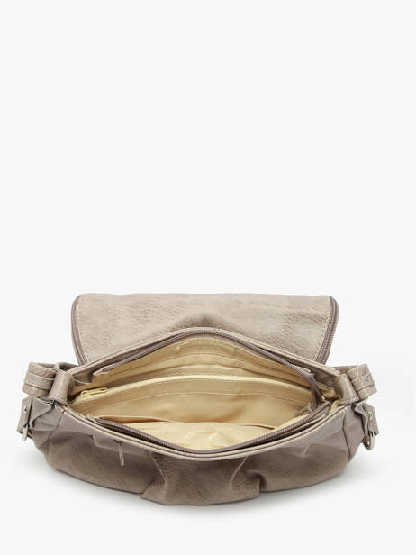 Sac Bandoulière Basic Miniprix Beige basic P116 vue secondaire 2