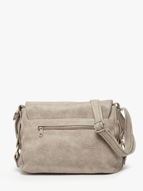 Sac Bandoulière Basic Miniprix Beige basic P116 vue secondaire 3