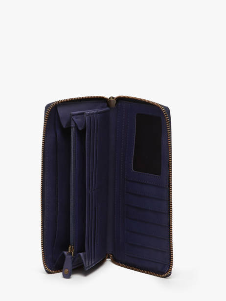 Wallet Leather Biba Violet heritage BT10 other view 1