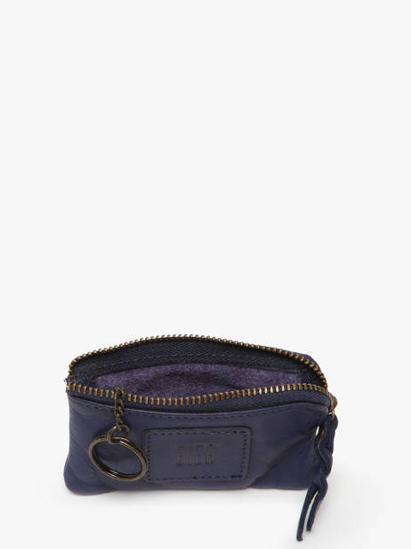 Porte-monnaie Cuir Biba Violet heritage KA13 vue secondaire 1