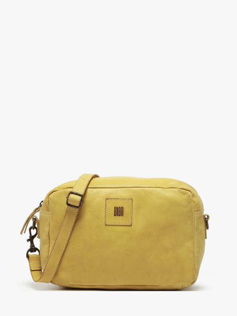 Crossbody Bag Heritage Leather Biba Yellow heritage BT24