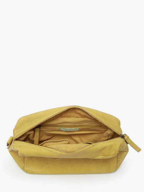 Crossbody Bag Heritage Leather Biba Yellow heritage BT24 other view 3