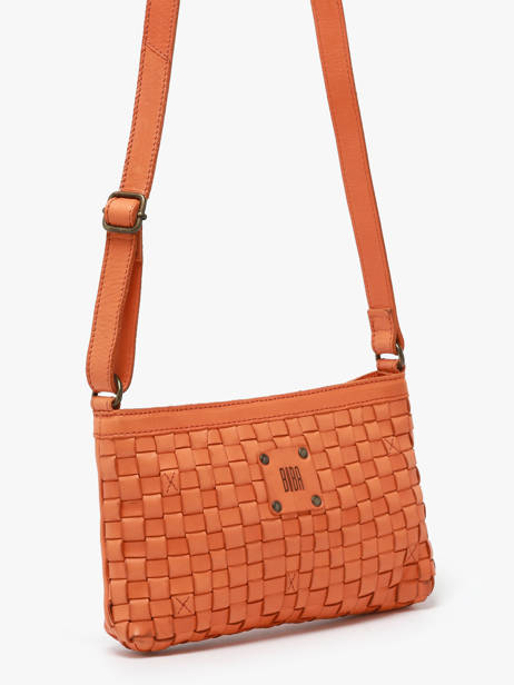 Sac Bandoulière Heritage Cuir Biba Orange heritage KA9 vue secondaire 2