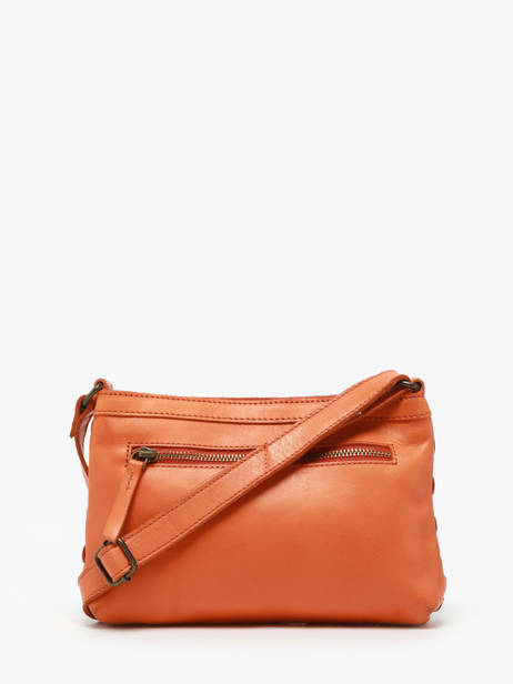 Sac Bandoulière Heritage Cuir Biba Orange heritage KA9 vue secondaire 4