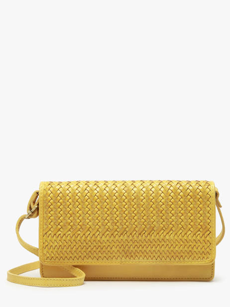 Shoulder Bag Heritage Leather Biba Yellow heritage ROU1L