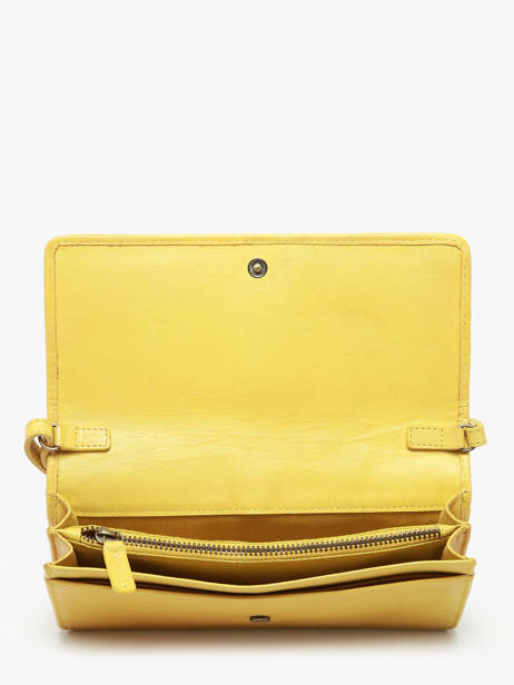 Shoulder Bag Heritage Leather Biba Yellow heritage ROU1L other view 3