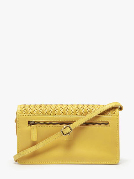 Shoulder Bag Heritage Leather Biba Yellow heritage ROU1L other view 4