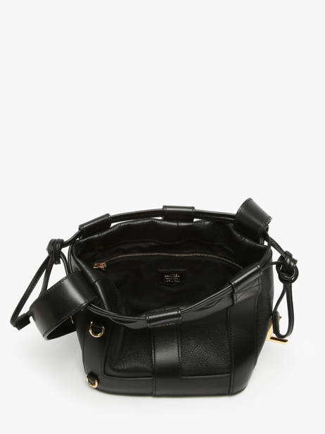 Sac Bandoulière Elles Cuir Lancel Noir elles A13357 vue secondaire 3