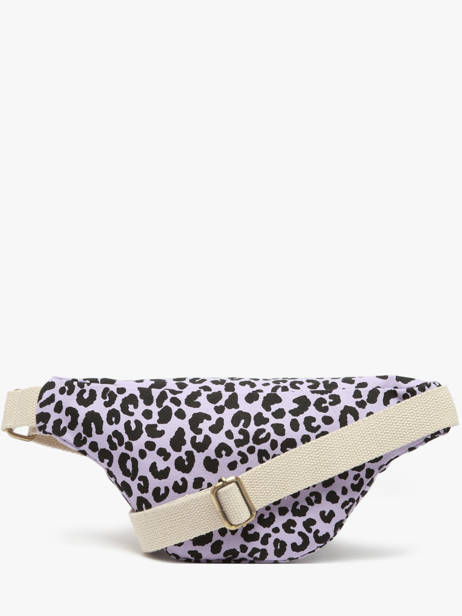 Sac Banane Hindbag Violet leopard LE vue secondaire 4