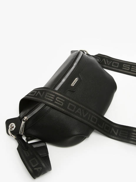Belt Bag David jones Black saffiano CM7371 other view 2