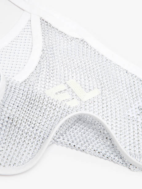 Rhinestone Rykiel Mesh Bag Sonia rykiel White strass AC34MA47 other view 3