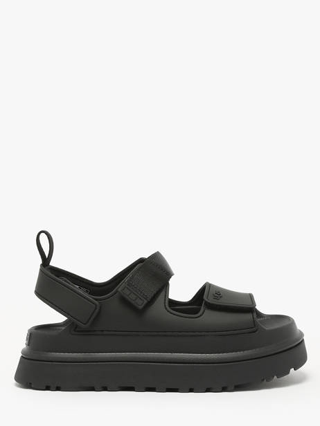 Sandals In Leather Ugg Black women 1152685