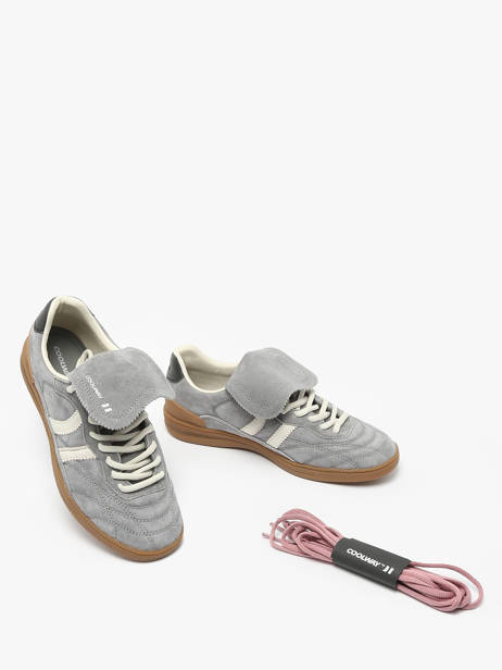 Sneakers Becks X En Cuir Coolway Gris accessoires 7603165 vue secondaire 3