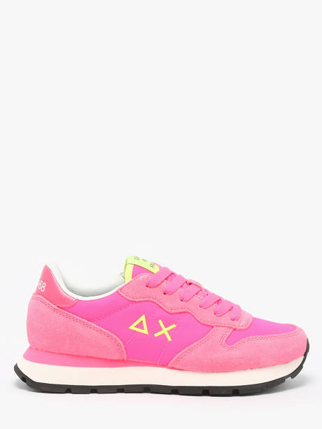 Sneakers Ally Solid Nylon Sun68 Pink women Z35201