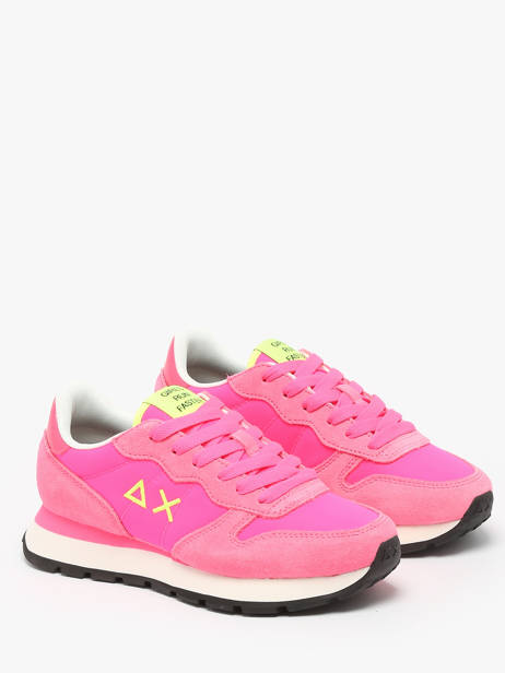 Sneakers Ally Solid Nylon Sun68 Pink women Z35201 other view 2