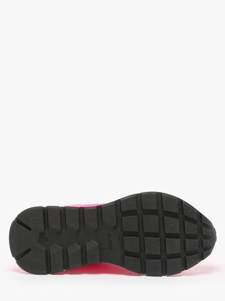 Sneakers Ally Solid Nylon Sun68 Pink women Z35201 other view 5