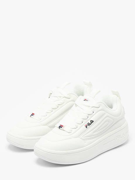 Sneakers Super Bubble Fila Blanc women FFW0536 vue secondaire 2