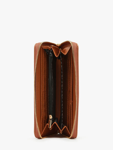 Wallet Lulu castagnette Brown zip CHRYS103 other view 1