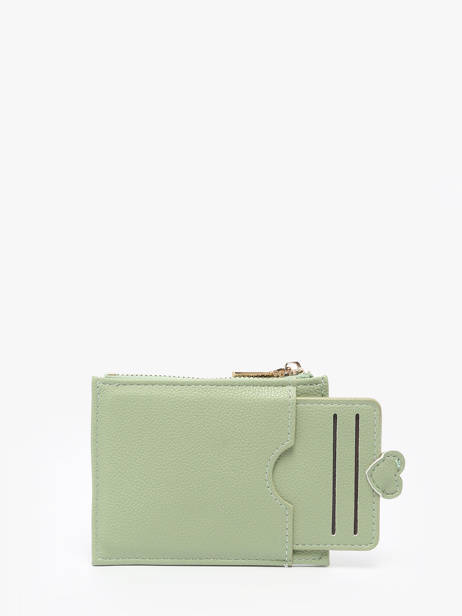 Coin Purse With Card Holder Miniprix White slim 78SM2679 other view 1