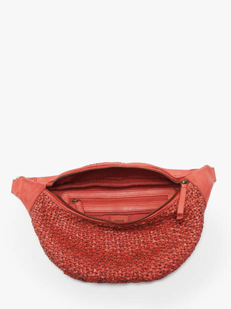 Belt Bag Biba Red leather BRI5L other view 3
