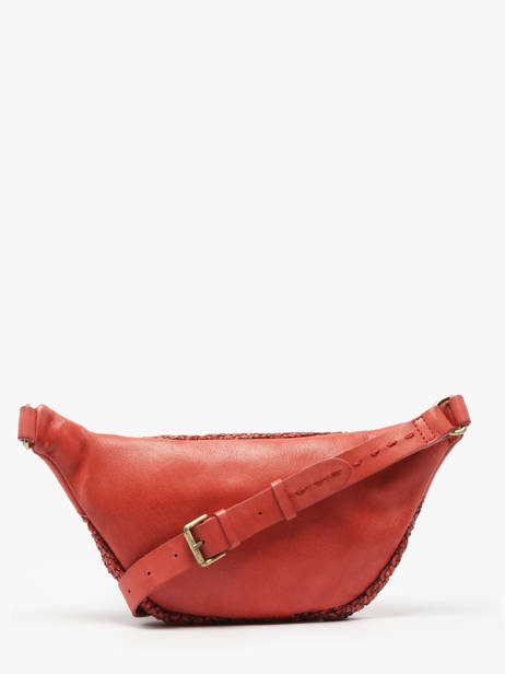 Belt Bag Biba Red leather BRI5L other view 4